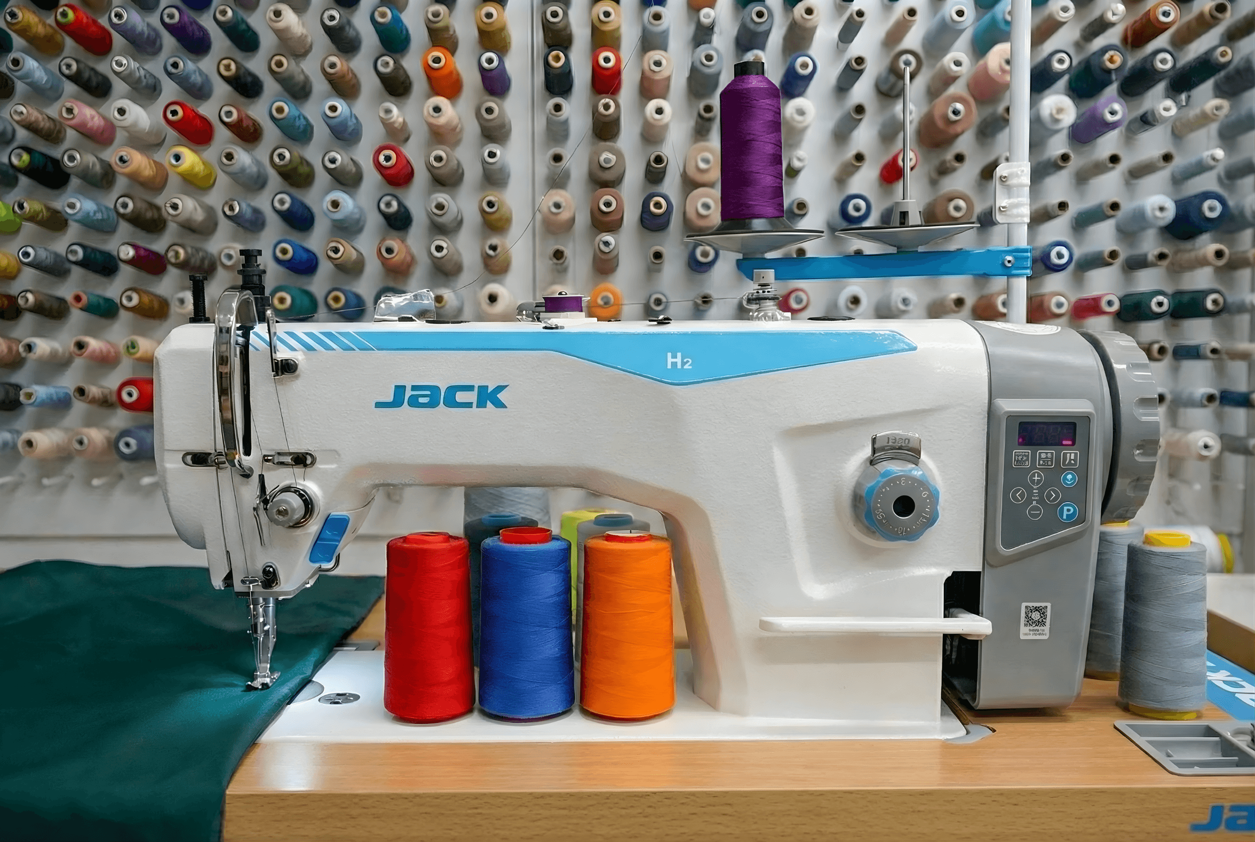 Professional sewing and alteration services workspace